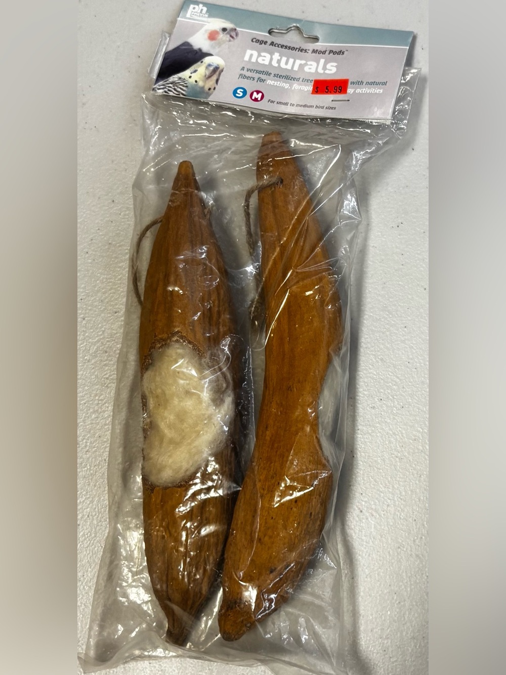Prevue Hendryx Smal/Medium Bird Multi Use Mod Pod Toy